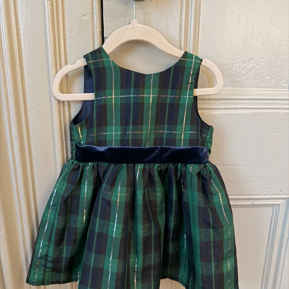 Never Worn - Mia & Mimi Green Plaid Dress